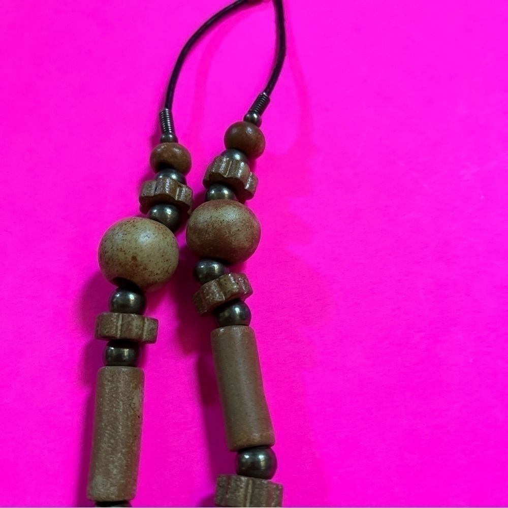 Native American Necklace Brownstone View 5